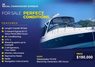 Yate 38 Regal Commodore Express