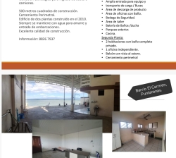 Muelle atracadero para amarre de embarcaciones, o descarga de producto